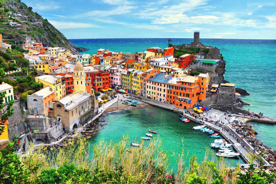 Vernazza, Cinque Terre, Włochy puzzle online