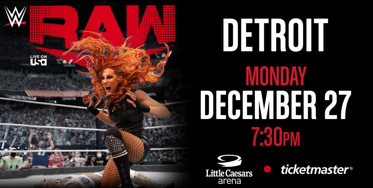 Detroit WWE RAW PONIEDZIAŁEK 27 grudnia puzzle online