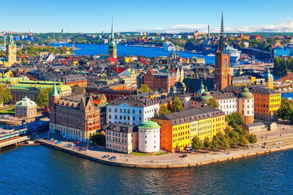 Panorama Sztokholmu puzzle