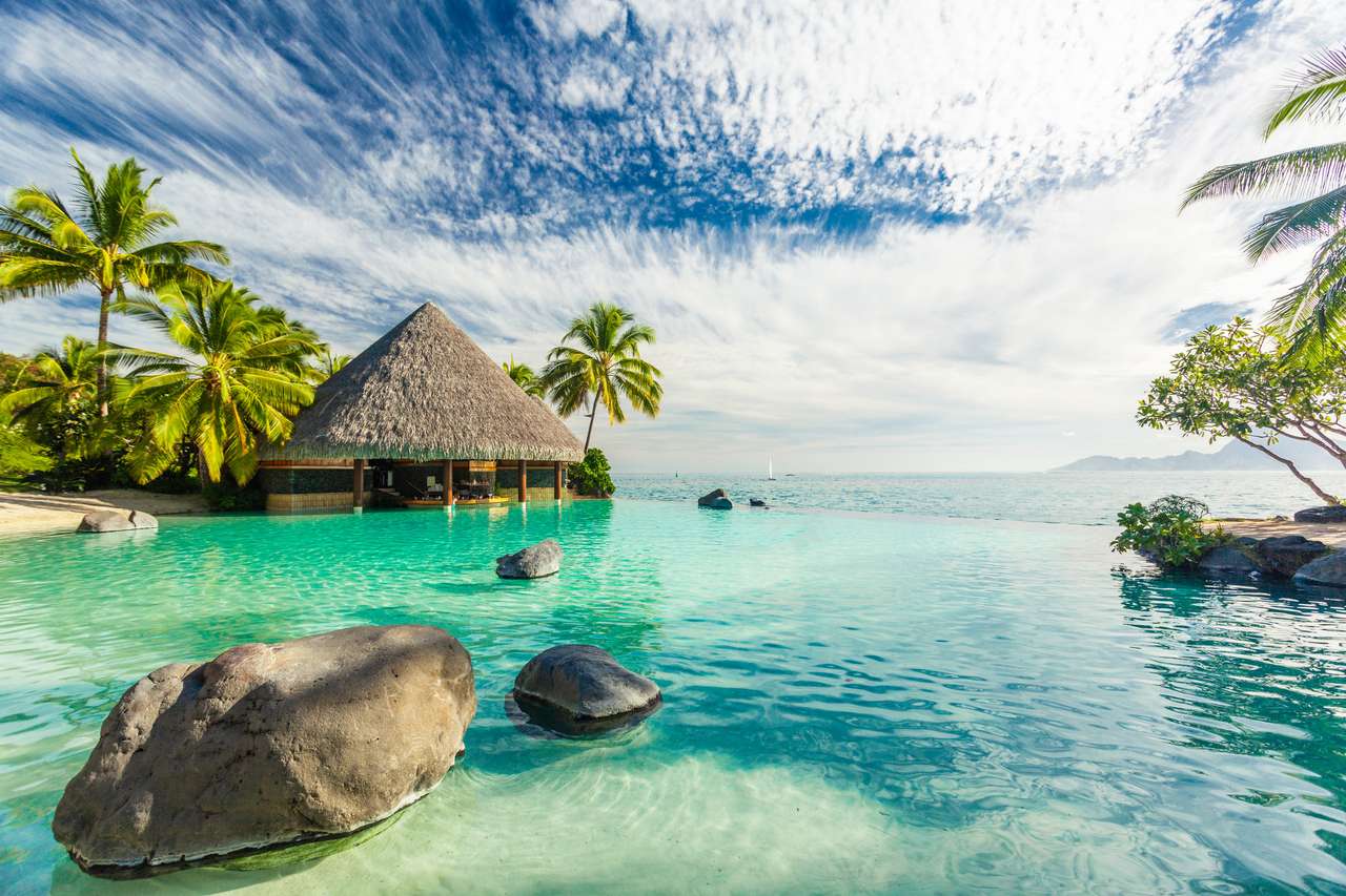 Wyspa Tahiti, Polinezja Francuska puzzle online