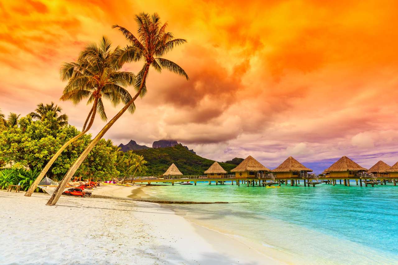 Bora Bora, Polinezja Francuska puzzle online