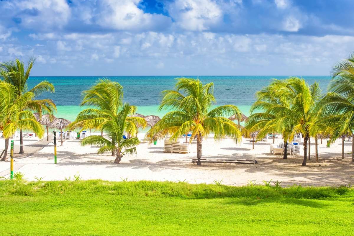 Kuba- Hawana- plaża, morze puzzle online