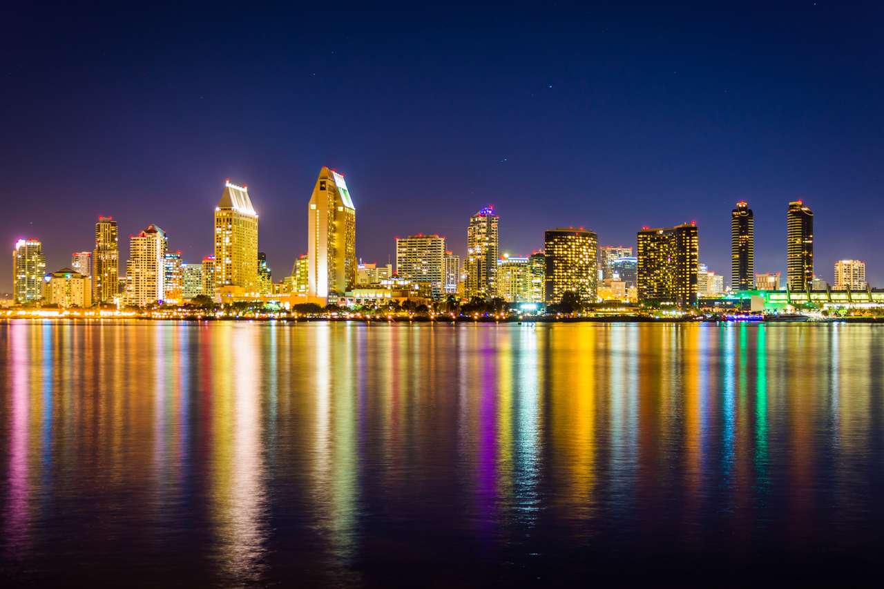Panoramę San Diego puzzle online