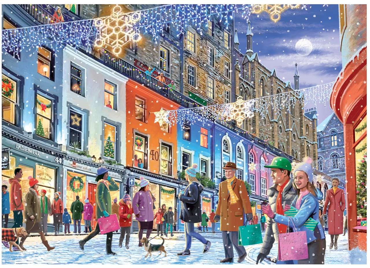 Boże Narodzenie w Edynburgu puzzle online