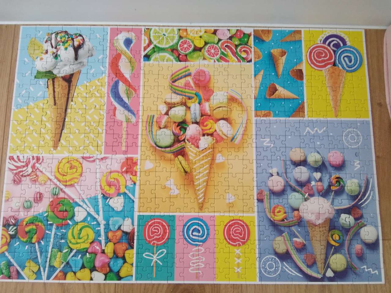 Słodycze puzzle online