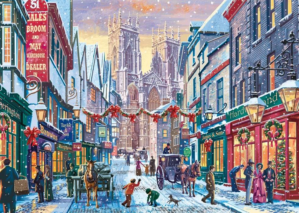 Święta w Anglii. puzzle online
