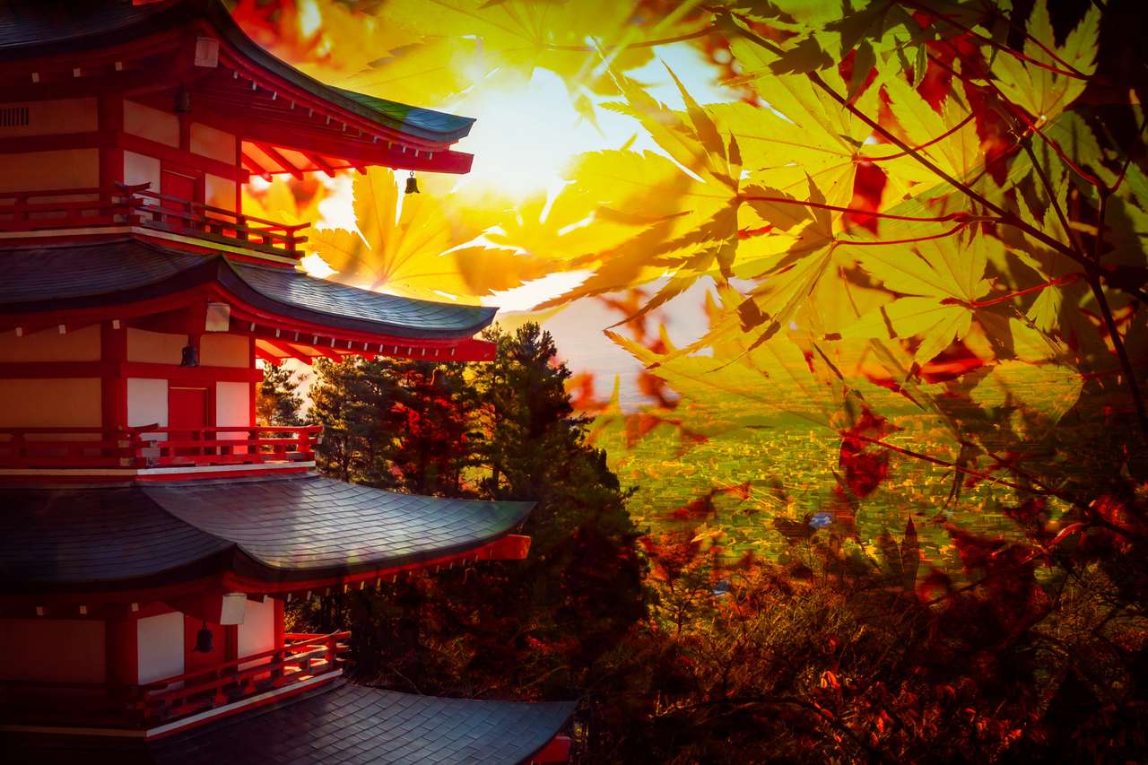 Jesień w Japonii puzzle online
