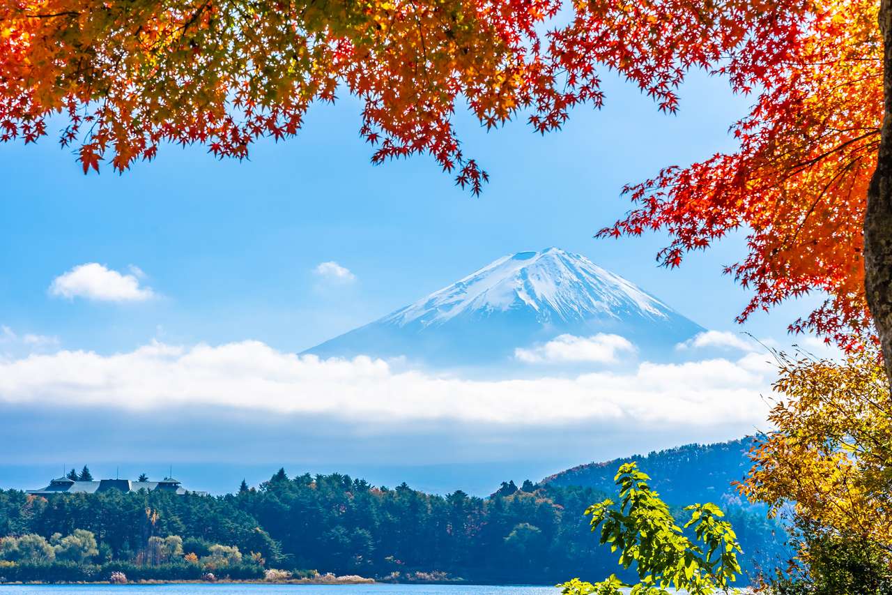 Fuji góra. puzzle online