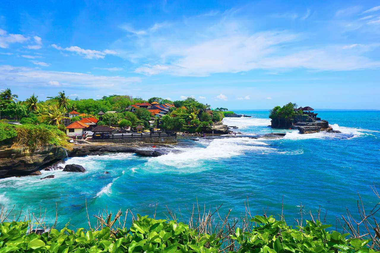 Isla de Bali, Indonesia rompecabezas