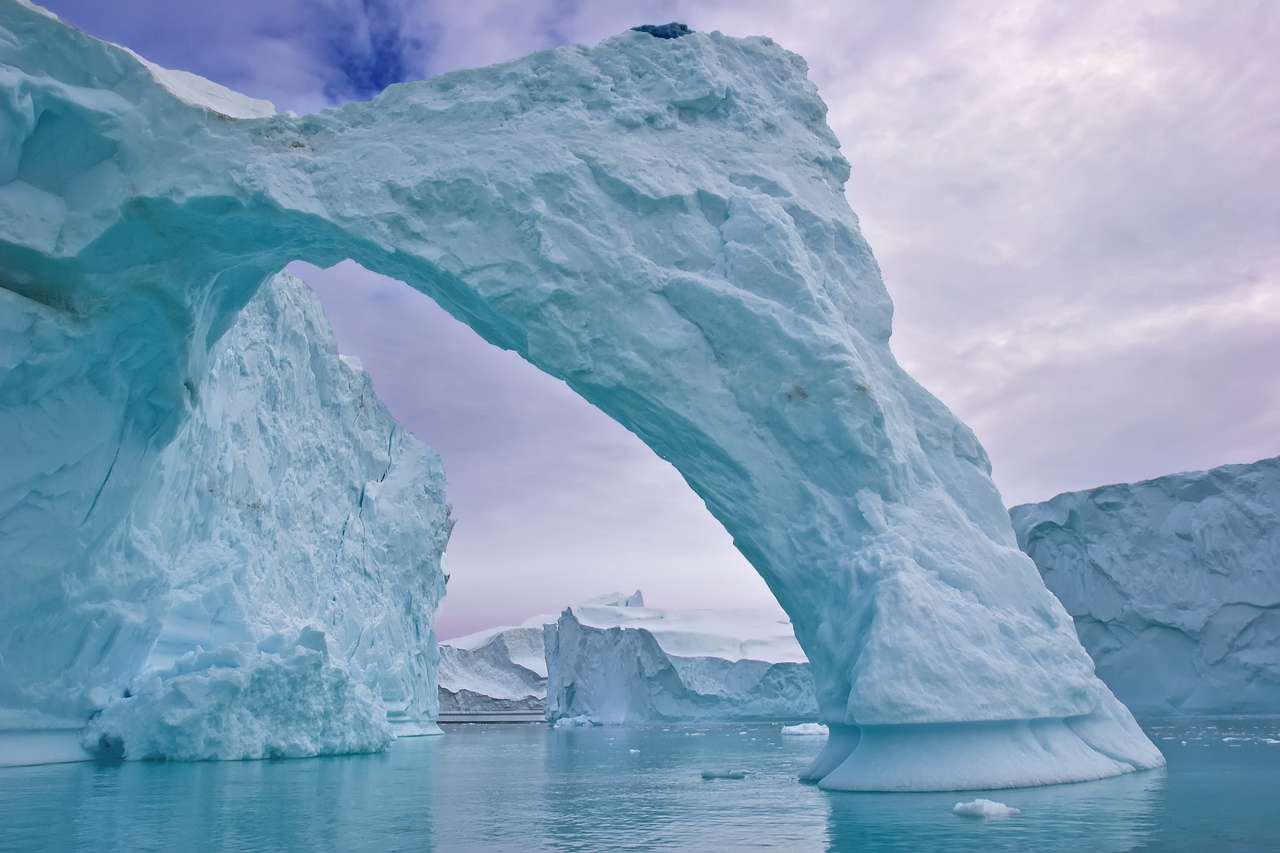 Łuk lodowy, Grenlandia puzzle online