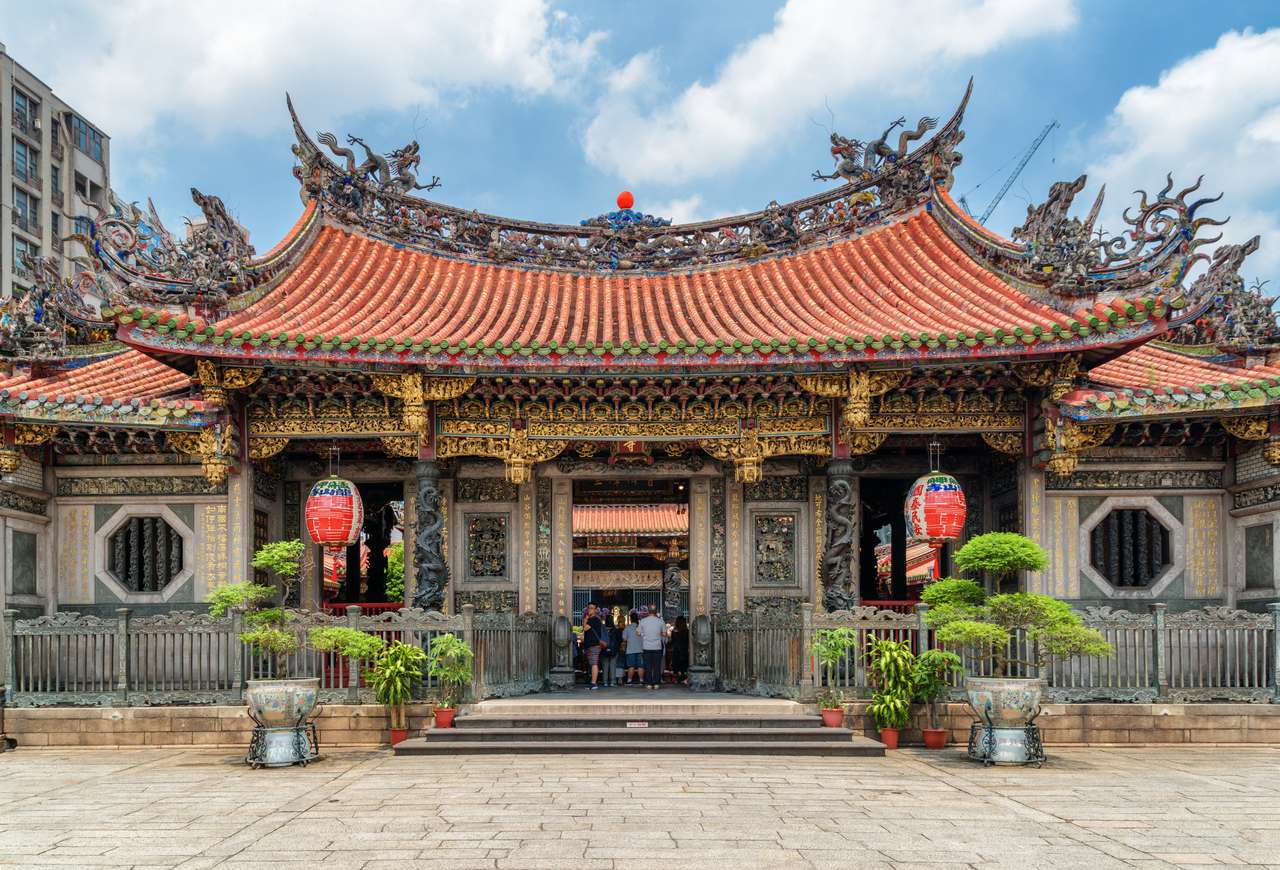 Świątynia Mengjia Longshan puzzle online