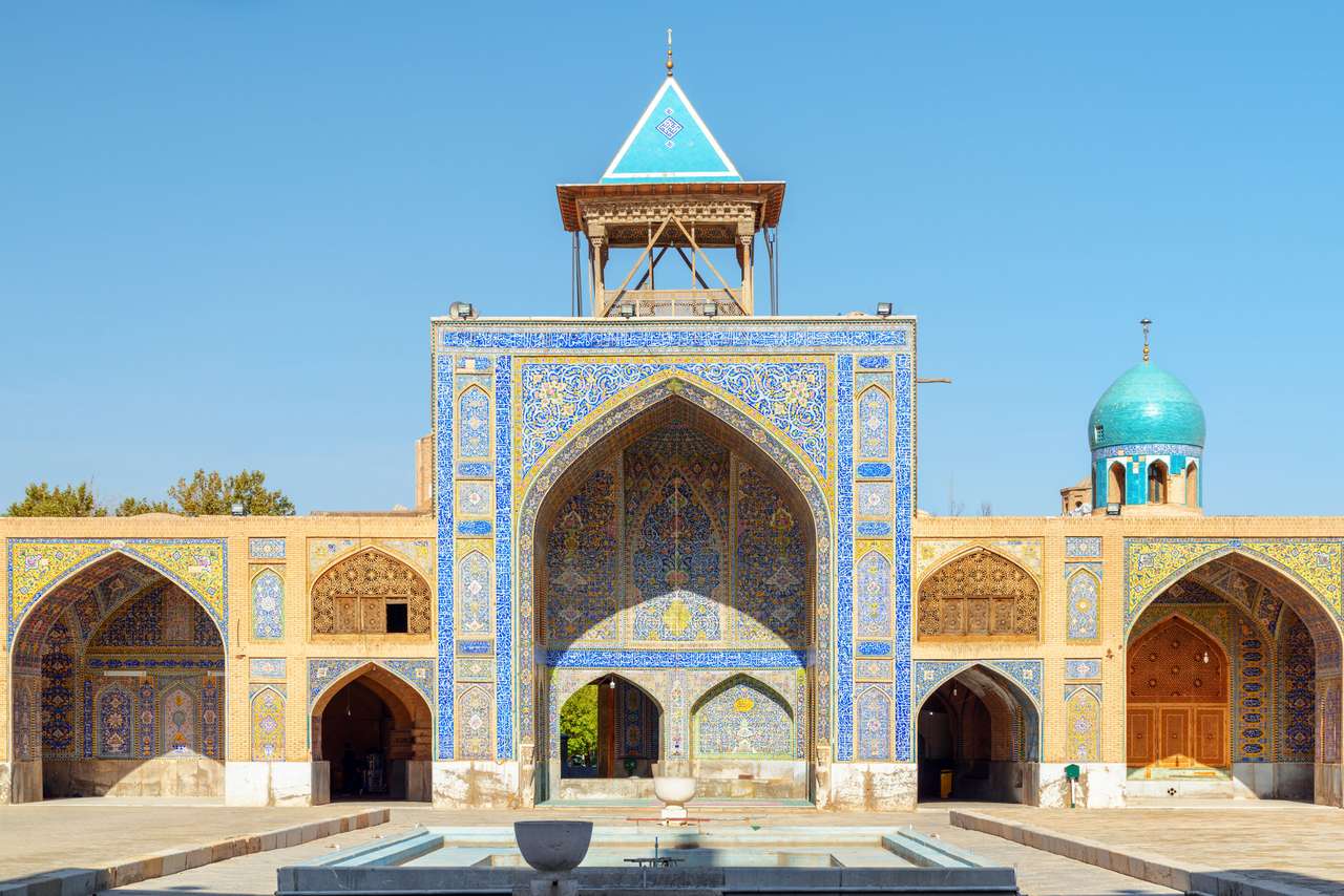 Meczet Seyyed w Isfahanie puzzle online