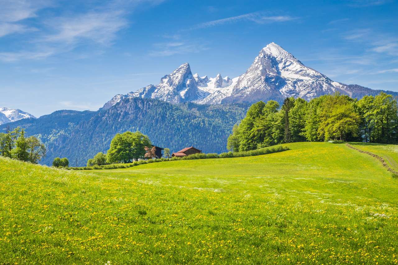 Alpy Bawarskie, Niemcy puzzle online