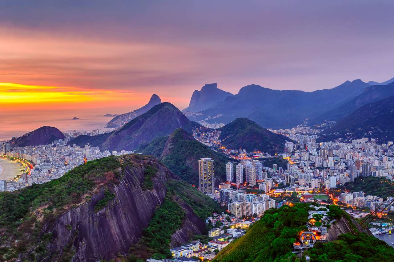 Copacabana i Botafogo w Rio de Janeiro puzzle online