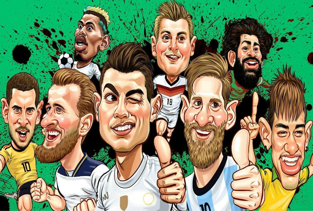 Football stars puzzle online