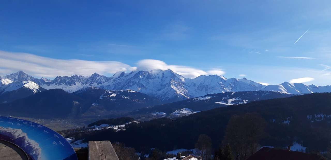 Widok na Mont Blanc puzzle online