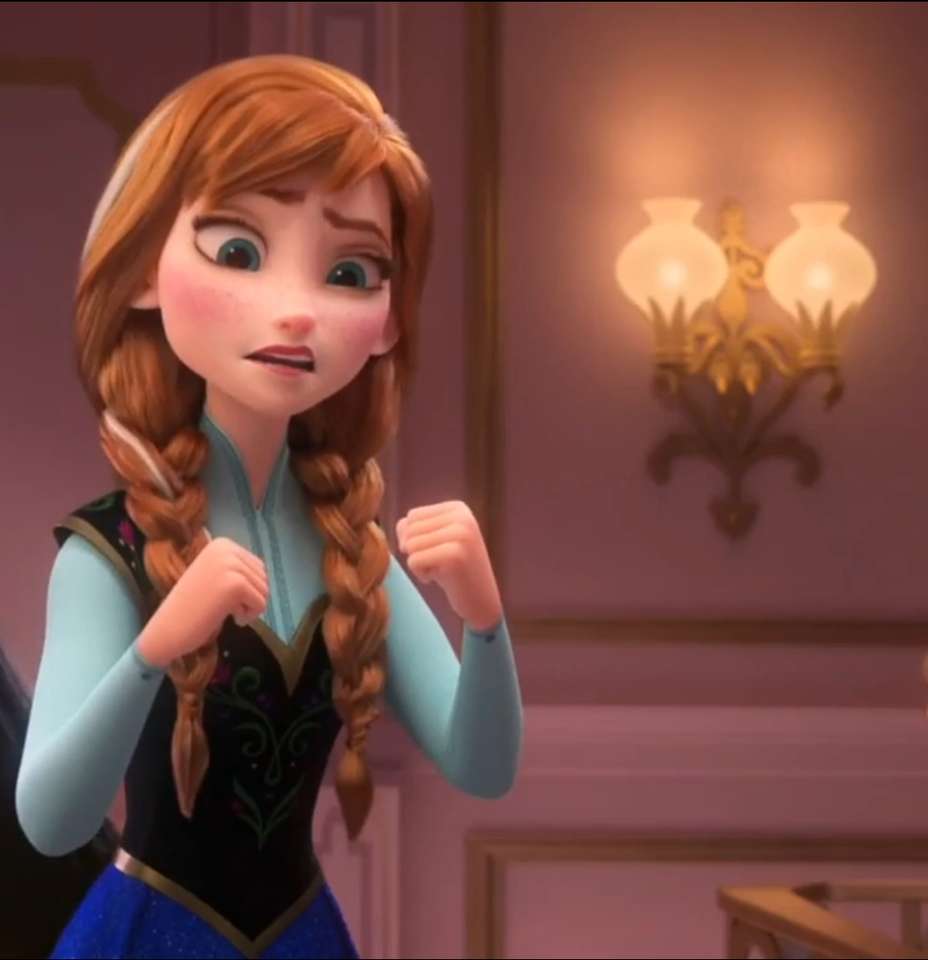 Puzzle Anna Form Frozen & Frozen 2 puzzle online