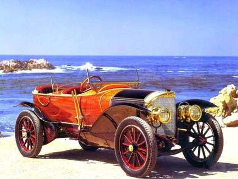 Rolls Royce Silver Ghost rok samochodu 1914 puzzle online
