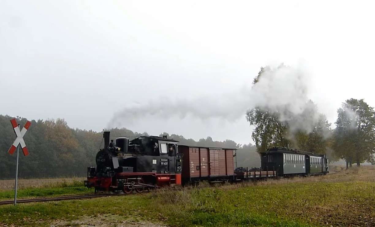 Powolny pociąg w Prignitz puzzle online