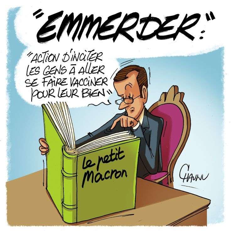 Słownik „Le Petit Macron”: wkurzanie puzzle online