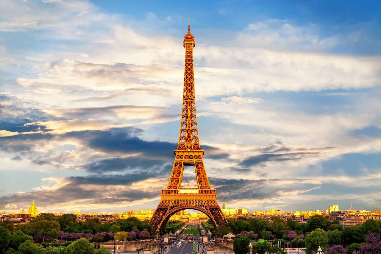 Paryż Miasto Miłości puzzle online