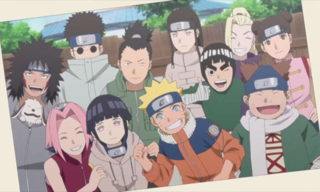 Naruto i jego przyjaciele puzzle online