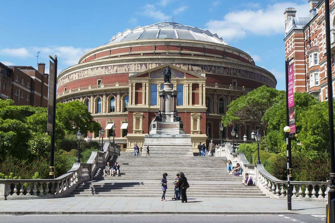 Londyn Royal Albert Hall sala koncertowa puzzle online