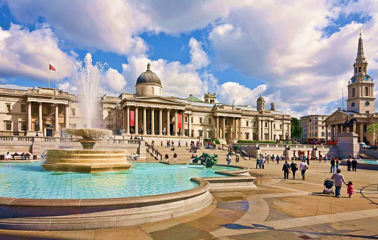 Londyn Trafalgar Square puzzle online