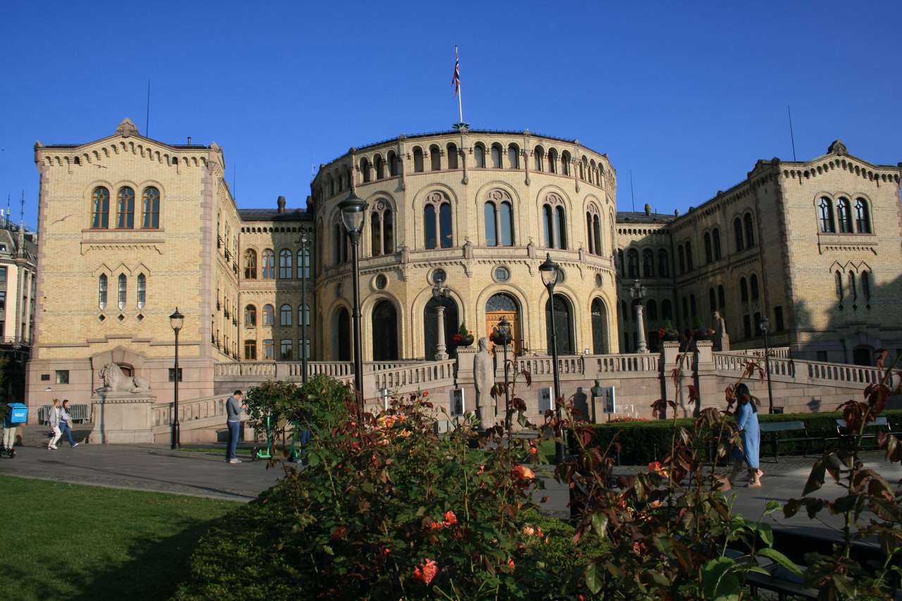 Parlament w Oslo puzzle online