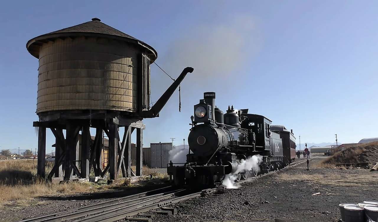 Lokomotywa 168 kolei Denver & Rio Grande Railroad puzzle online