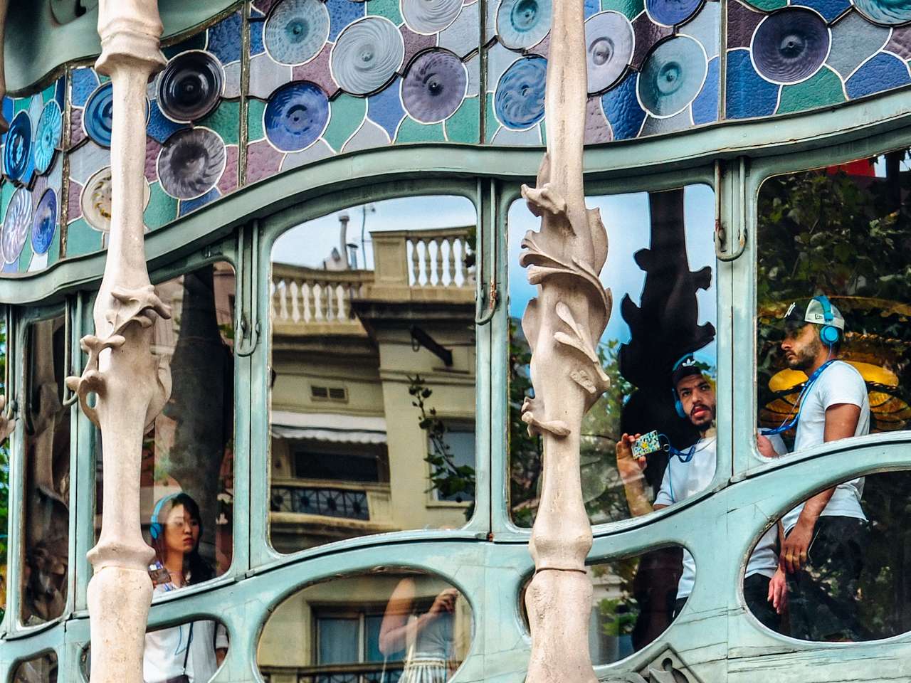 Casa Batlló, Gaudi puzzle online