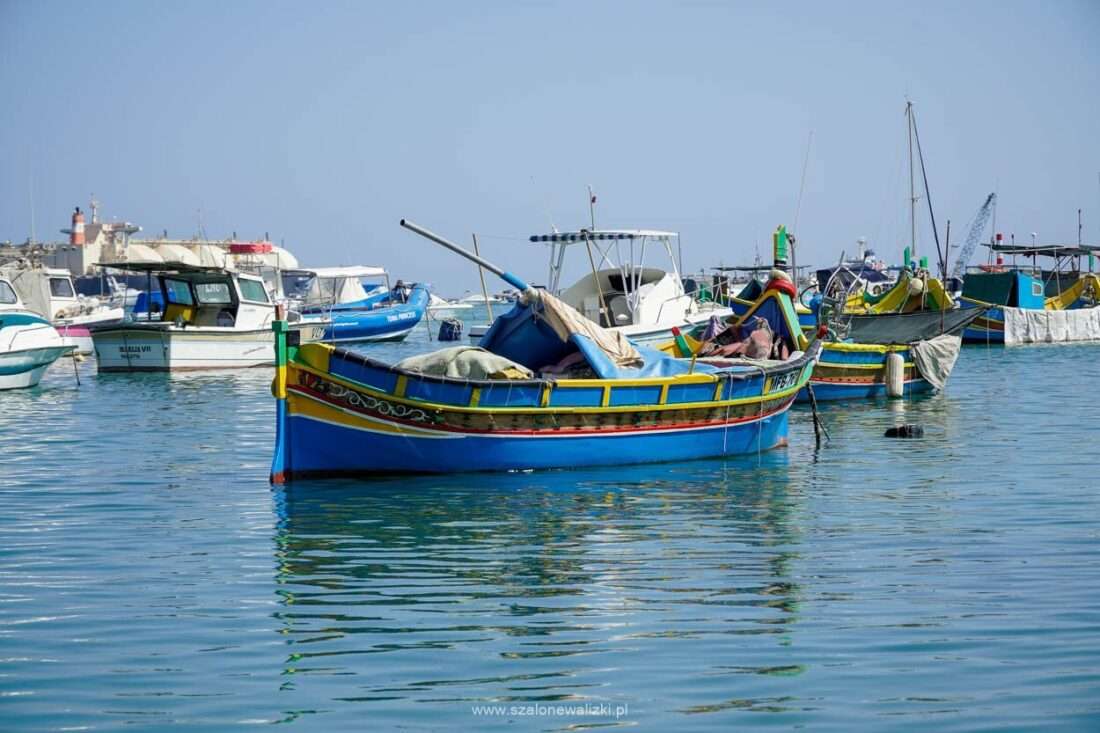 Luzzu - rodzaj maltańskiej łodzi rybackiej puzzle online