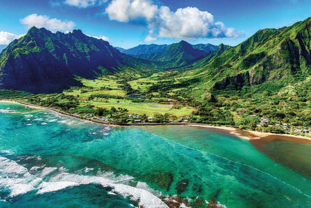 Hawaje- archipelag położony na Oceanie Spokojnym puzzle online