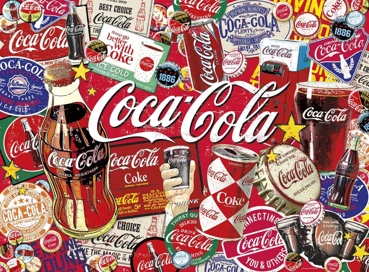Coca-Cola to wszystko dobre puzzle online