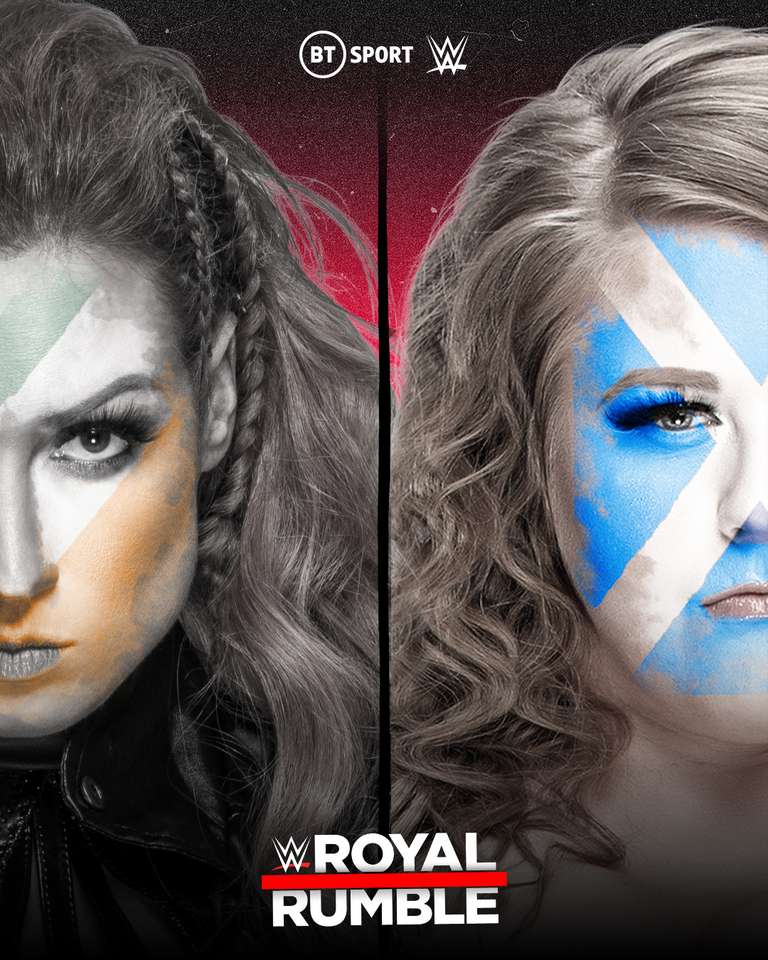 Royal Rumble (2022) Becky Lynch kontra Doudrop. puzzle online