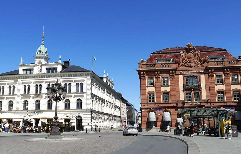 Uppsala- miasto w Szwecji puzzle online