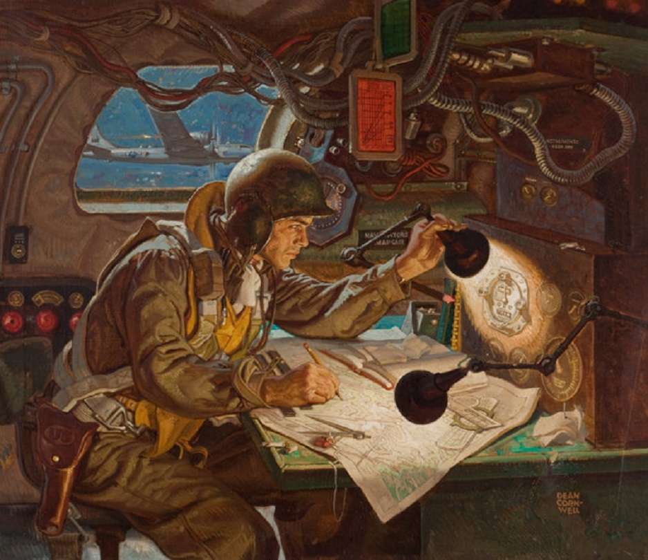 1945 - Bomber Navigator - Pozbądźmy się tego! puzzle online