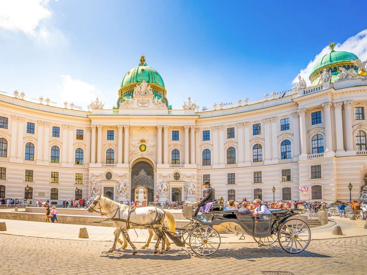 Hofburg - the Viennese residence of the rulers of Austria puzzle