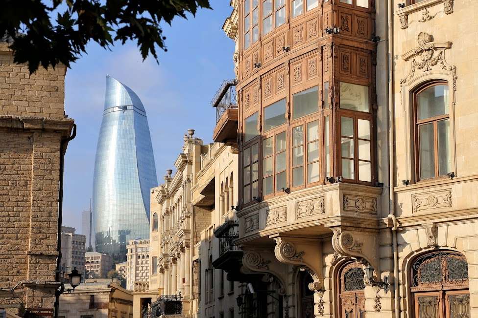 Baku – stolica i największe miasto Azerbejdżanu puzzle online