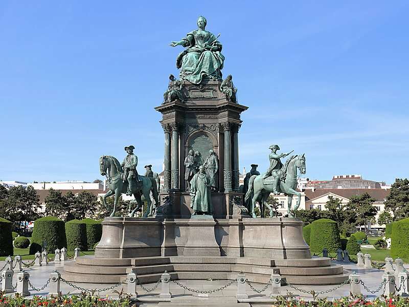 Pomnik Marii Teresy w Wiedniu puzzle online