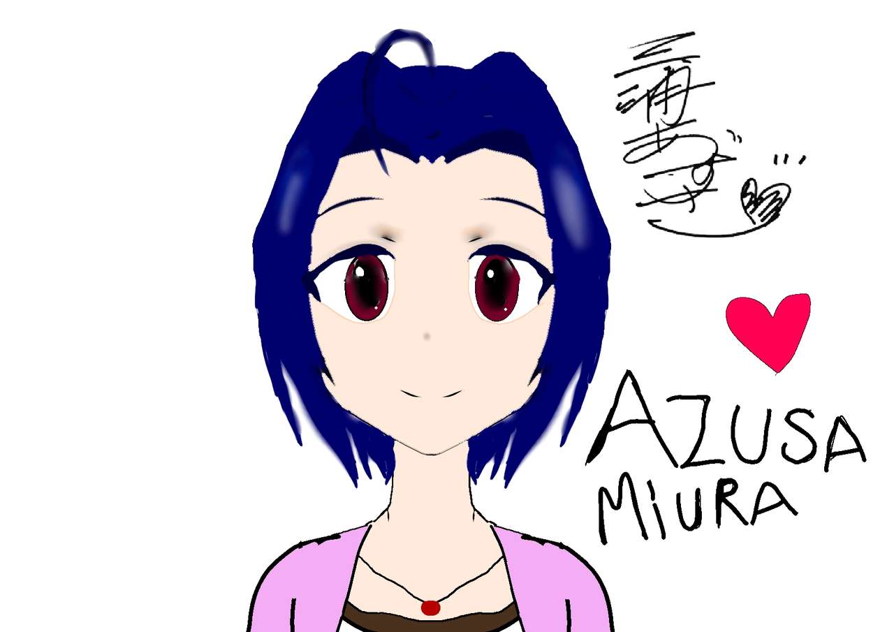 Miura azusa puzzle online