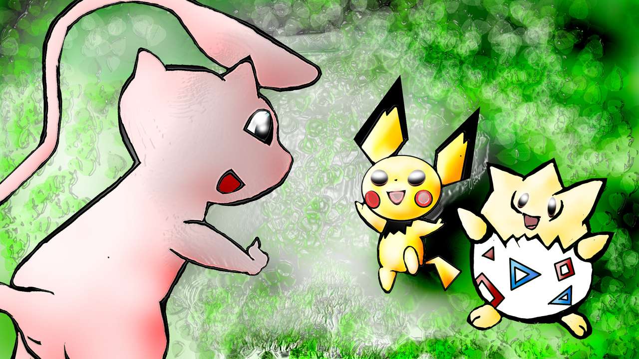 błyszczący pokemon puzzle online