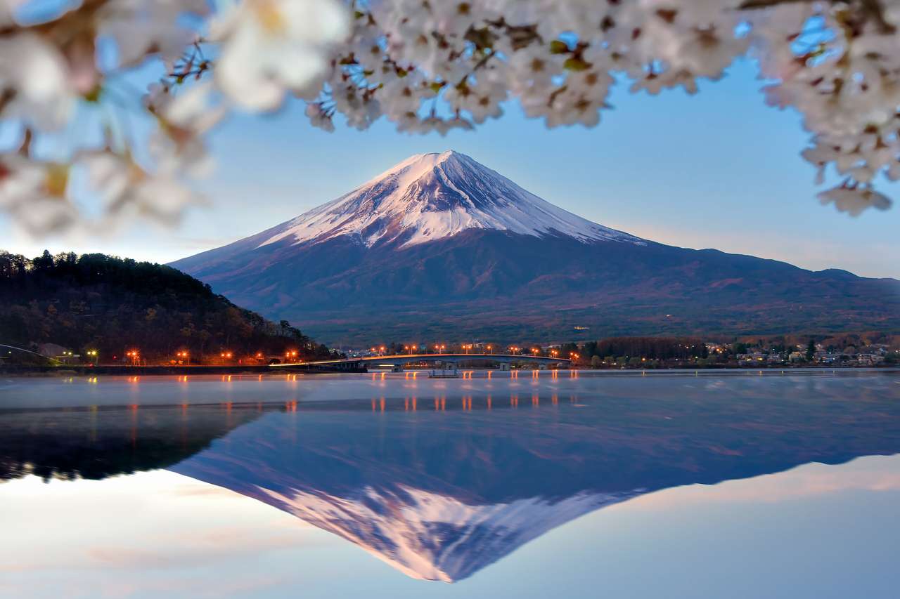 Fuji góra. puzzle online