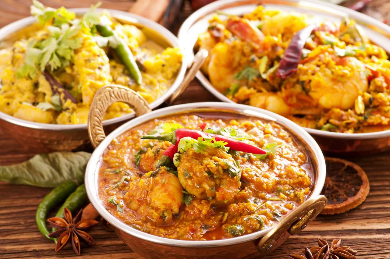 Indyjskie specjały kuchni puzzle online