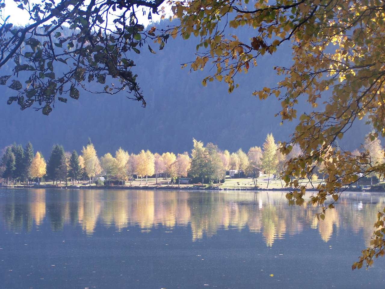 Jezioro Longemer Vosges puzzle online