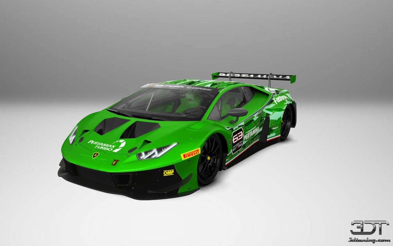 Lamborghini huracan GT3 Evo puzzle online