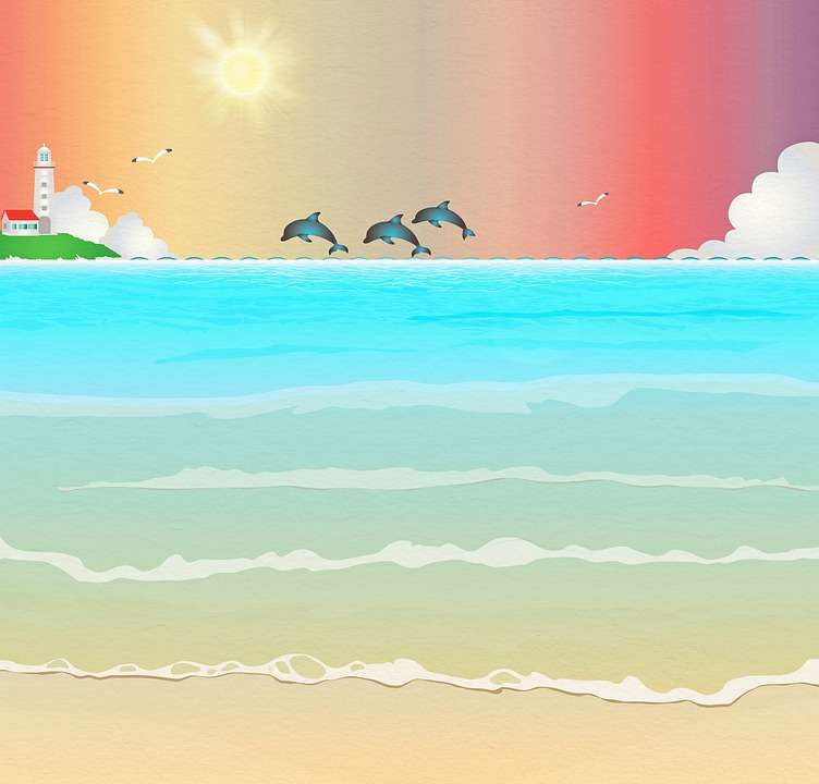delfines magicos puzzle online