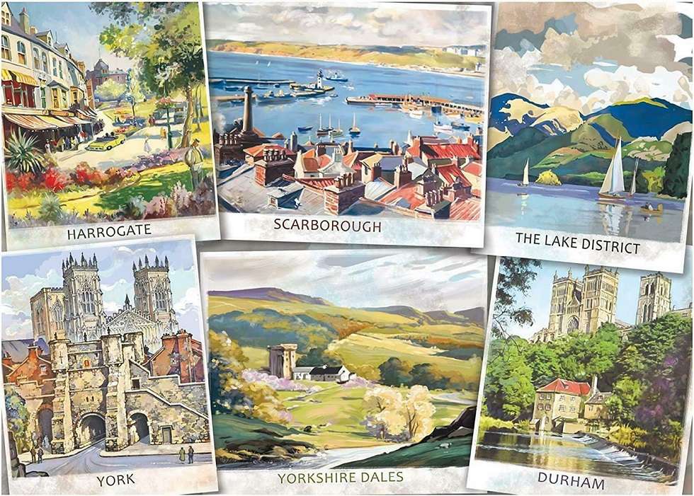 Angielskie krajobrazy. puzzle online