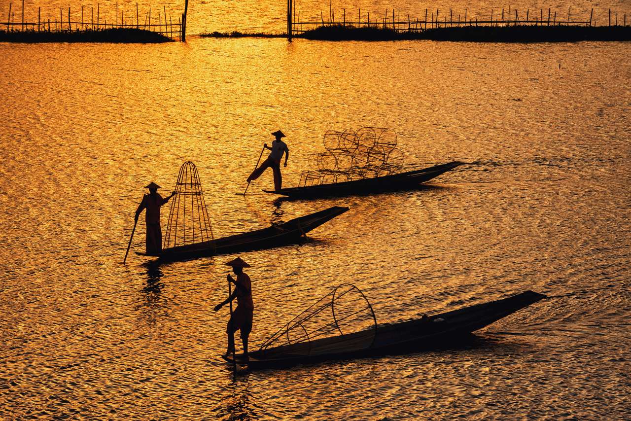 rybacy birmańscy puzzle online