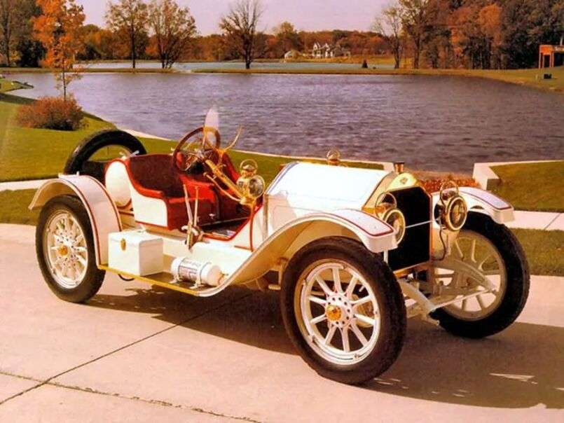 Samochód najwyższej prędkości - rok 1912 puzzle online